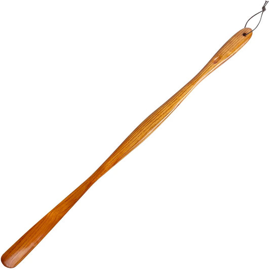 No-bend long shoehorn for seniors & mobility support