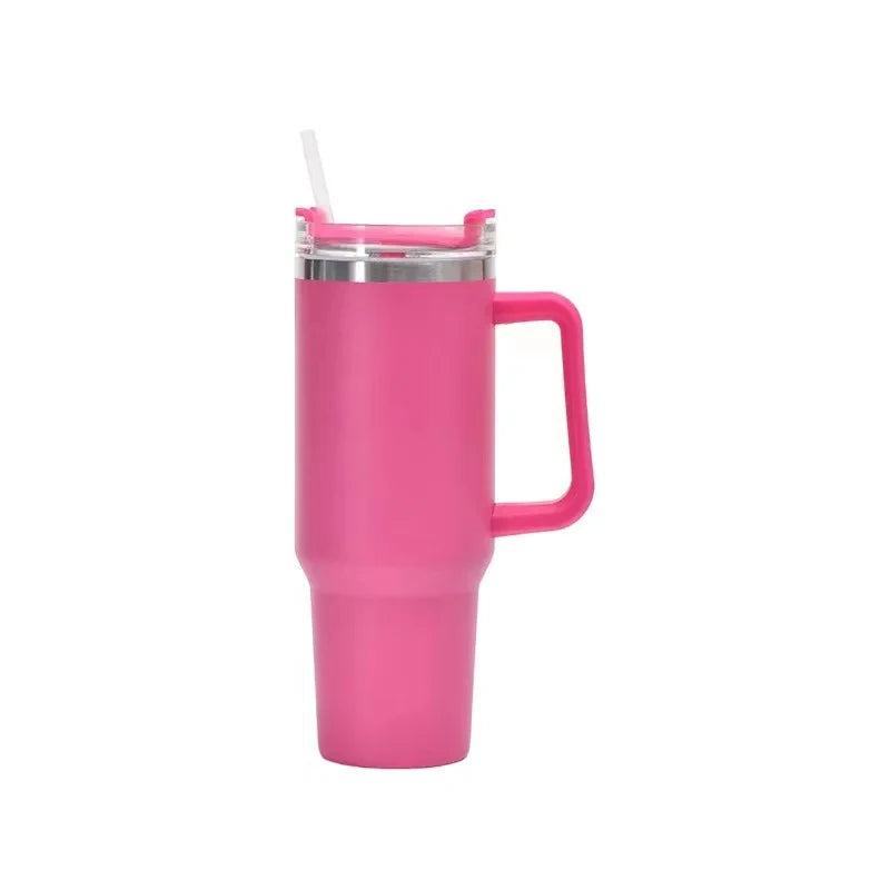 Pink 1200ML Insulated Water Bottle – Double-Wall Stainless Steel Flask for Travel
